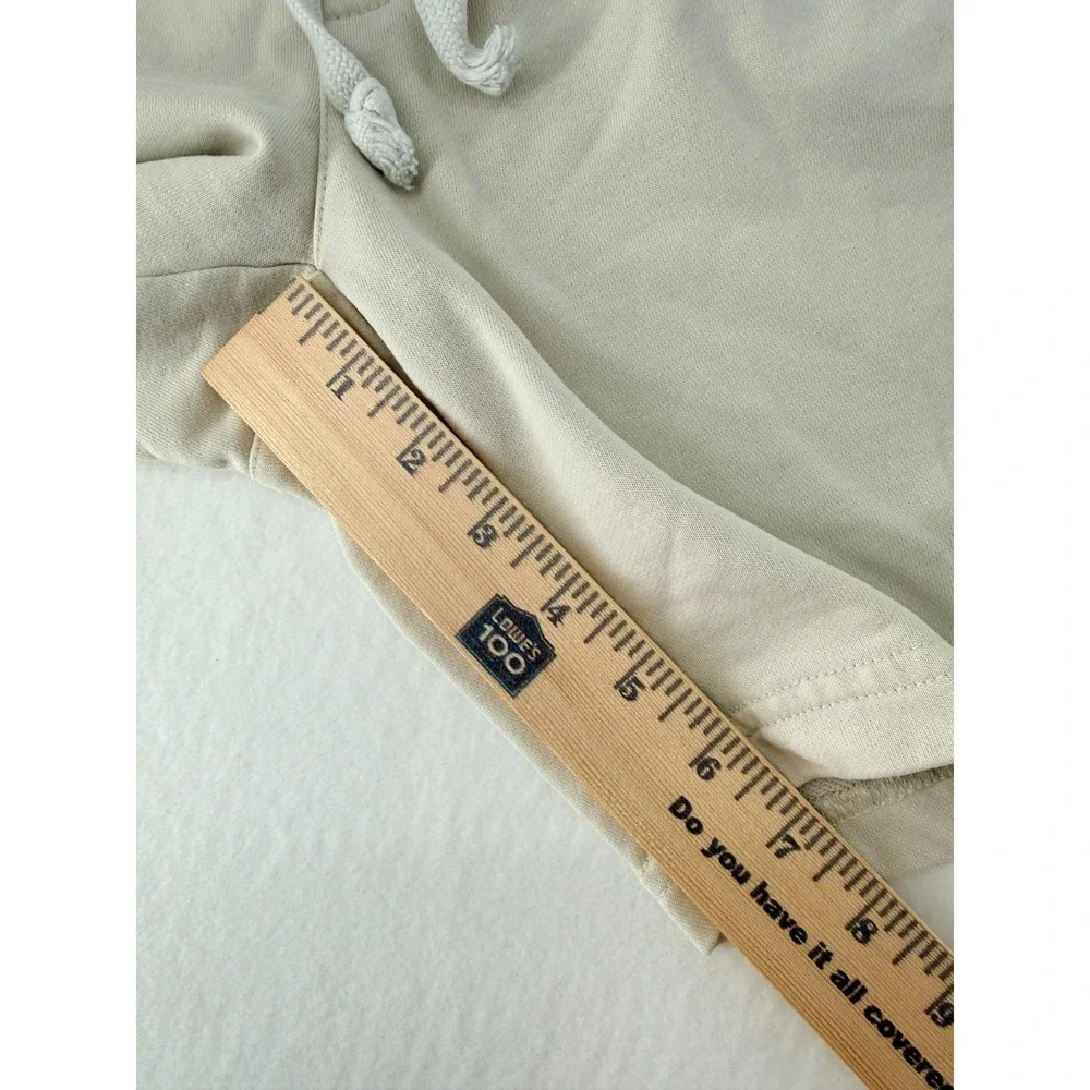 Maamgic Mens Knit Cozy Knitted Casual Shorts in Tan Brown color size Medium